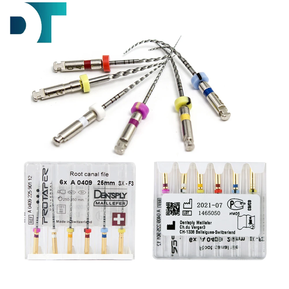 Dental SX-F3 6Pcs/Box Engine Use File NiTi Super Rotary Heat Activated Endodontic Canal Root Files 25mm Dentistry Tips 24pcs/Box
Dental SX-F3 6Pcs/Box Engine Use File NiTi Super Rotary Heat Activated Endodontic Canal Root Files 25mm Dentistry Tips 24pcs/Box