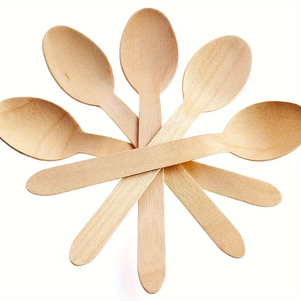 Wooden Disposable Spoons For Restaurant, 6.3in Spoons, Wooden Craft Spoons, Dessert Spoons,250pcs
Wooden Disposable Spoons For Restaurant, 6.3in Spoons, Wooden Craft Spoons, Dessert Spoons,250pcs