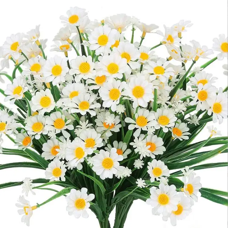 Outdoor Artificial Daisy Flowers UV Resistant Daisy Flowers for Indoor Outside Hanging Plants Garden Patio Porch Window
Outdoor Artificial Daisy Flowers UV Resistant Daisy Flowers for Indoor Outside Hanging Plants Garden Patio Porch Window