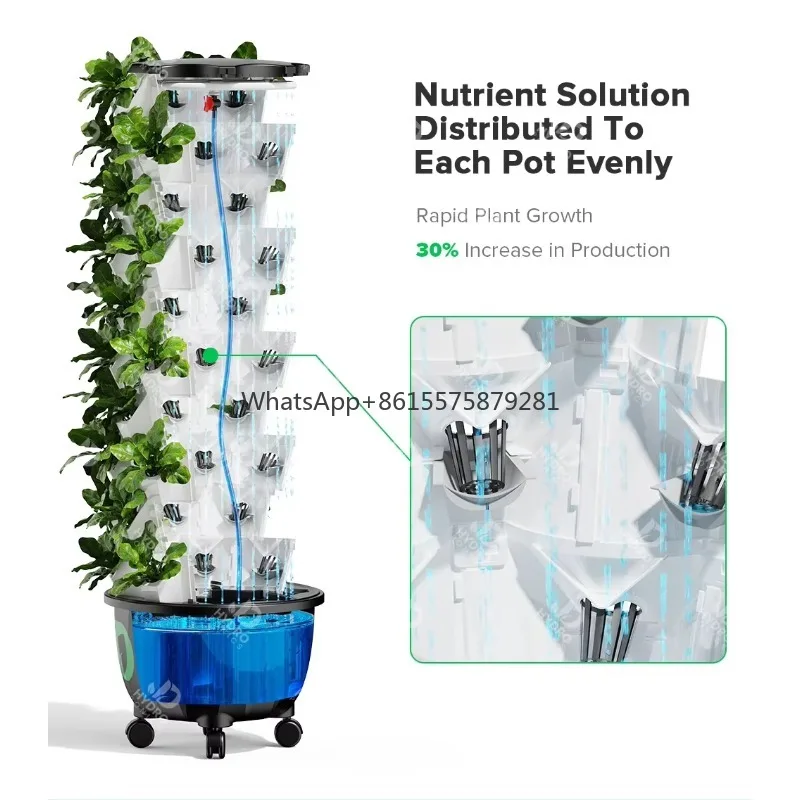 New Tower Garden Water Spray Aeroponics Agriculture Vertical Pineapple Hydroponic Tower Growing Systems
New Tower Garden Water Spray Aeroponics Agriculture Vertical Pineapple Hydroponic Tower Growing Systems