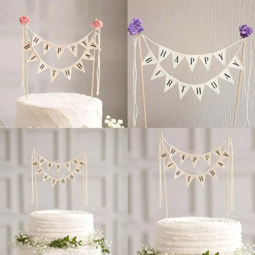Birthday Party Cake Decoration Flag With Letter Pattern DIY Creative Baking Decor Happy Party Birthday Supplies
Birthday Party Cake Decoration Flag With Letter Pattern DIY Creative Baking Decor Happy Party Birthday Supplies