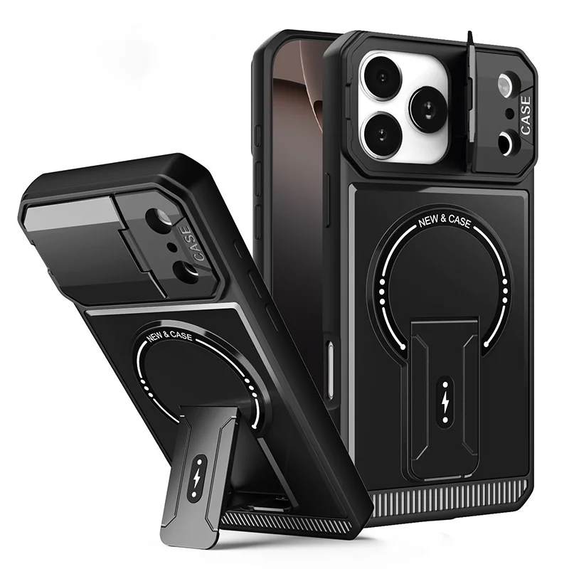 Magnetic Armor Case For Iphone 17 Promax 16 15 14 13 12 Pro Max Case With Stand Full Lens Cover Protective Case
Magnetic Armor Case For Iphone 17 Promax 16 15 14 13 12 Pro Max Case With Stand Full Lens Cover Protective Case