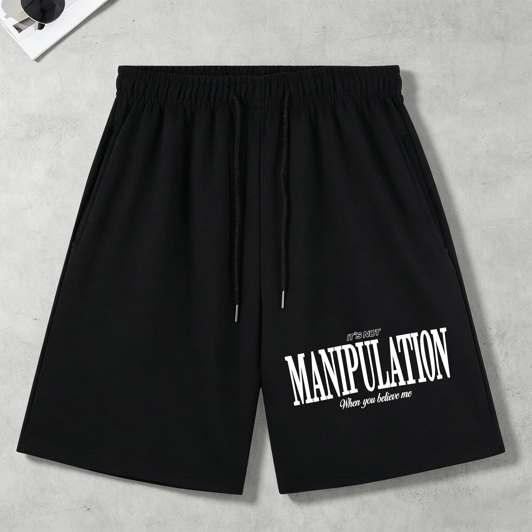 It'S Not Manipulation You Believe Me Pocket Mens Pants Black Shorts Fashion Clothing Unisex Summer Loose Retro Wide-Leg Pants
It'S Not Manipulation You Believe Me Pocket Mens Pants Black Shorts Fashion Clothing Unisex Summer Loose Retro Wide-Leg Pants