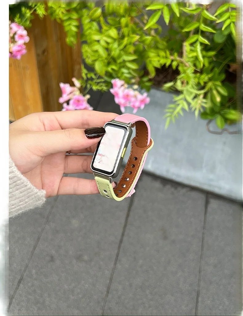 Puppy Double Nail Buckle Leather Suitable for HW Watch Fit3/Fit4 Straps and HW Band 8/9/10NFC Handmade Straps
Puppy Double Nail Buckle Leather Suitable for HW Watch Fit3/Fit4 Straps and HW Band 8/9/10NFC Handmade Straps