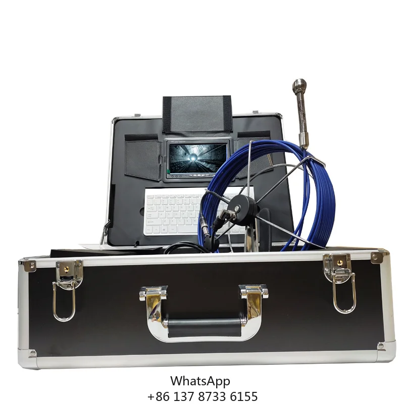 20m Cable 25mm Waterproof Video Industrial Camera 7" HD Display Endoscope/Drain Inspection System 8GB SD Card With DVR/Keyboard
20m Cable 25mm Waterproof Video Industrial Camera 7" HD Display Endoscope/Drain Inspection System 8GB SD Card With DVR/Keyboard