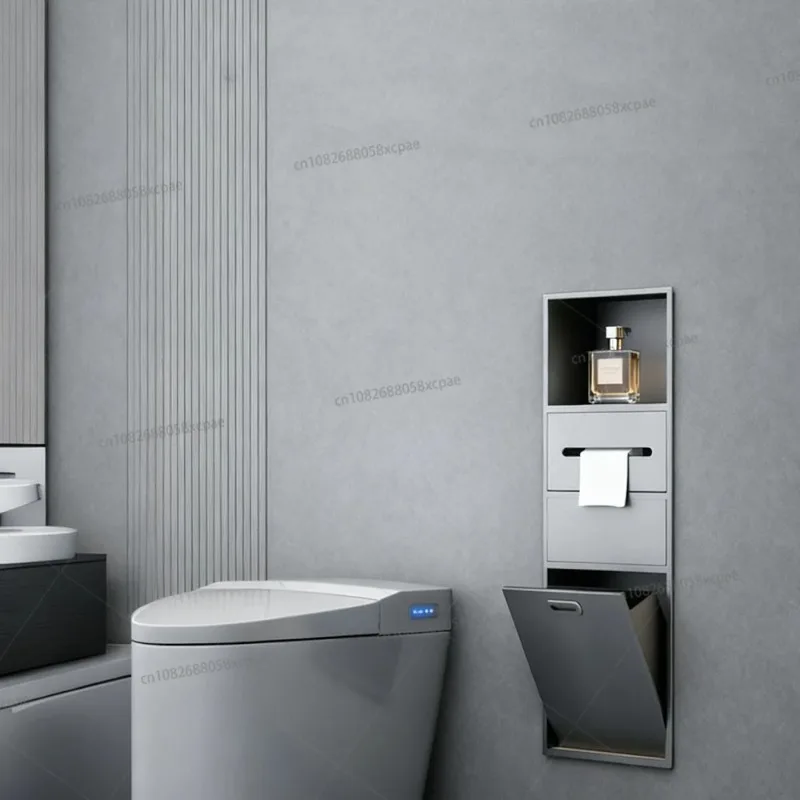 Stainless Steel Recessed Wall Shower Niche Shower Rack Storage Hotel Hidden Bin Recessed Trash Can Niche
Stainless Steel Recessed Wall Shower Niche Shower Rack Storage Hotel Hidden Bin Recessed Trash Can Niche