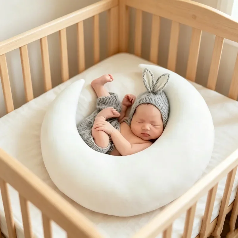 Soft Moon Pillow And Baby Clothes Kit Practical Photo Props Fashion Accessories For Newborn First Month And Hundredth Day Shoots
Soft Moon Pillow And Baby Clothes Kit Practical Photo Props Fashion Accessories For Newborn First Month And Hundredth Day Shoots