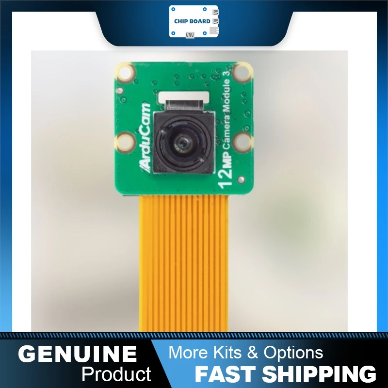 Arducam IMX708 12MP HDR Camera, 120° Wide Angle MIPI Fixed Focus Module for Raspberry Pi Boards
Arducam IMX708 12MP HDR Camera, 120° Wide Angle MIPI Fixed Focus Module for Raspberry Pi Boards