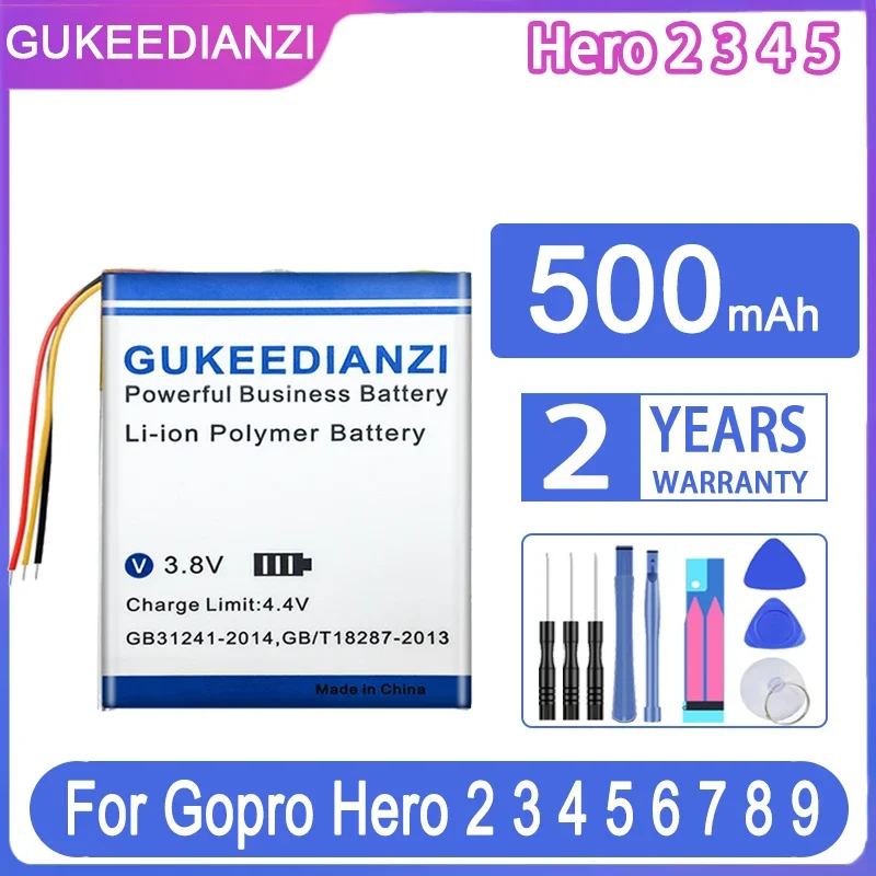 Для Gopro Hero 2 3 4 5 6 7 8 9, Hero 2 3 4 5, 500 мАч Спортивная камера с 3-сторонним пультом дистанционного управления
Для Gopro Hero 2 3 4 5 6 7 8 9, Hero 2 3 4 5, 500 мАч Спортивная камера с 3-сторонним пультом дистанционного управления