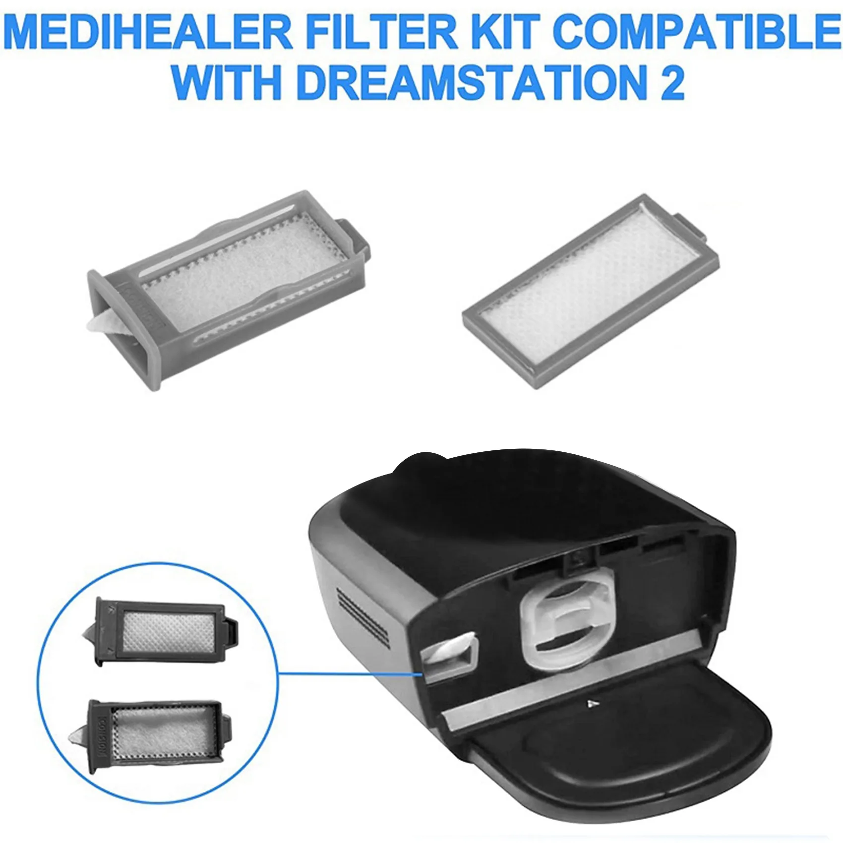 BAAE 10PCS CPAP-Filters for Philips-Respironics Dreamstation 2 Reusable Pollen Filters Disposable Ultra-Fine Filters Supplies
BAAE 10PCS CPAP-Filters for Philips-Respironics Dreamstation 2 Reusable Pollen Filters Disposable Ultra-Fine Filters Supplies