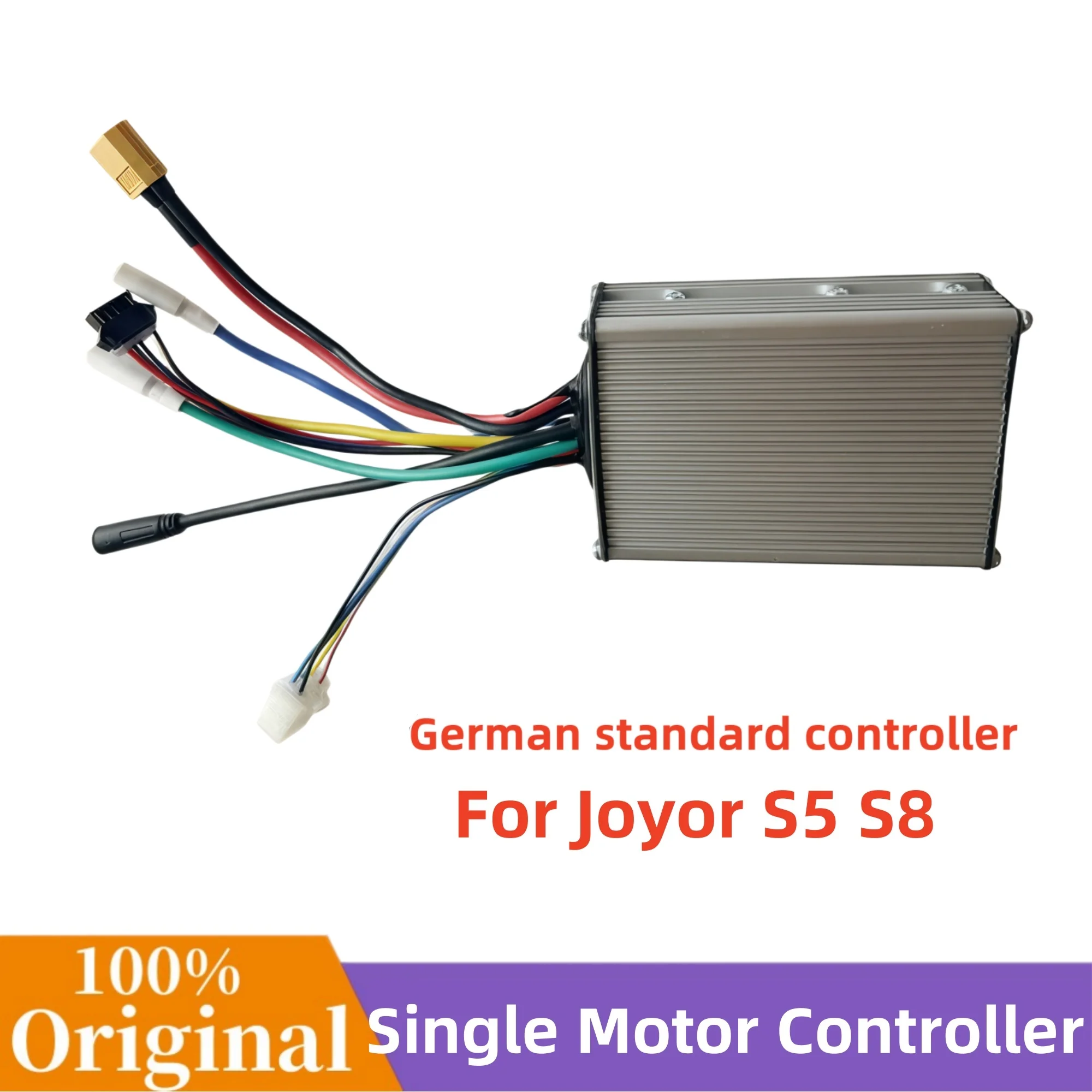 Original German standard Single motor Controller ABE For JOYOR S5 S8 S5S S8S electric scooter 48V motor controller spare parts
Original German standard Single motor Controller ABE For JOYOR S5 S8 S5S S8S electric scooter 48V motor controller spare parts
