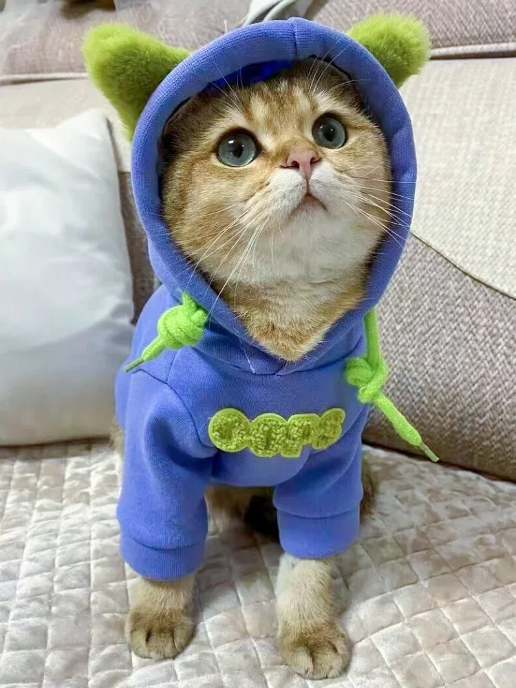 Dog Clothes Small Dog Cat Autumn and Winter Warm Hoodie Pug Dog Clothes Puppy Apparels Cute Supplies Products Accessories
Dog Clothes Small Dog Cat Autumn and Winter Warm Hoodie Pug Dog Clothes Puppy Apparels Cute Supplies Products Accessories