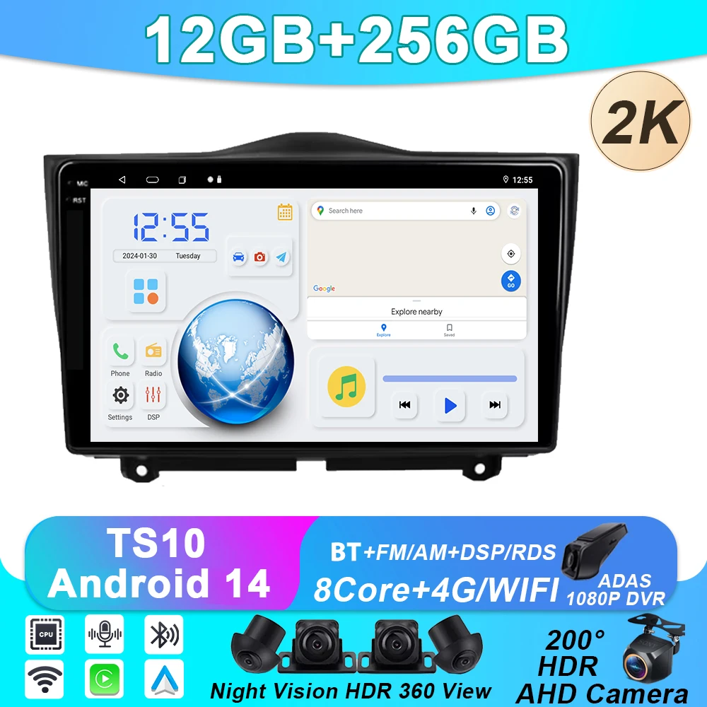 QLED For LADA Granta Cross 2018 - 2023 Video Player Android Auto ts10 Car Radio GPS Navigation 5g wifi Multimedia Stereo Carplay
QLED For LADA Granta Cross 2018 - 2023 Video Player Android Auto ts10 Car Radio GPS Navigation 5g wifi Multimedia Stereo Carplay