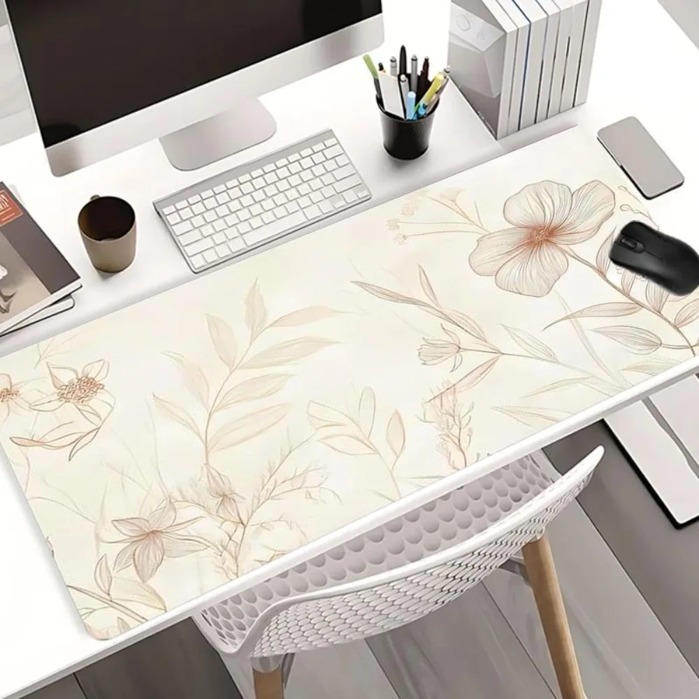 Large Floral Plant Mouse Pad 35x16 Inch Soft Gaming Desk Mat Non-Slip Rubber Base Durable Stitched Edge for Computer Keyboard
Large Floral Plant Mouse Pad 35x16 Inch Soft Gaming Desk Mat Non-Slip Rubber Base Durable Stitched Edge for Computer Keyboard