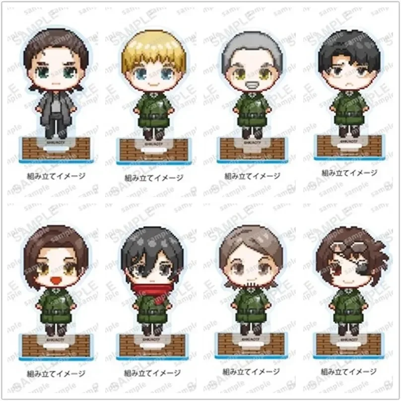 Game Connie Acrylic Stand Doll Anime Mikasa Armin Levi Mini Figure Model Plate Cosplay Toy for Gift
Game Connie Acrylic Stand Doll Anime Mikasa Armin Levi Mini Figure Model Plate Cosplay Toy for Gift