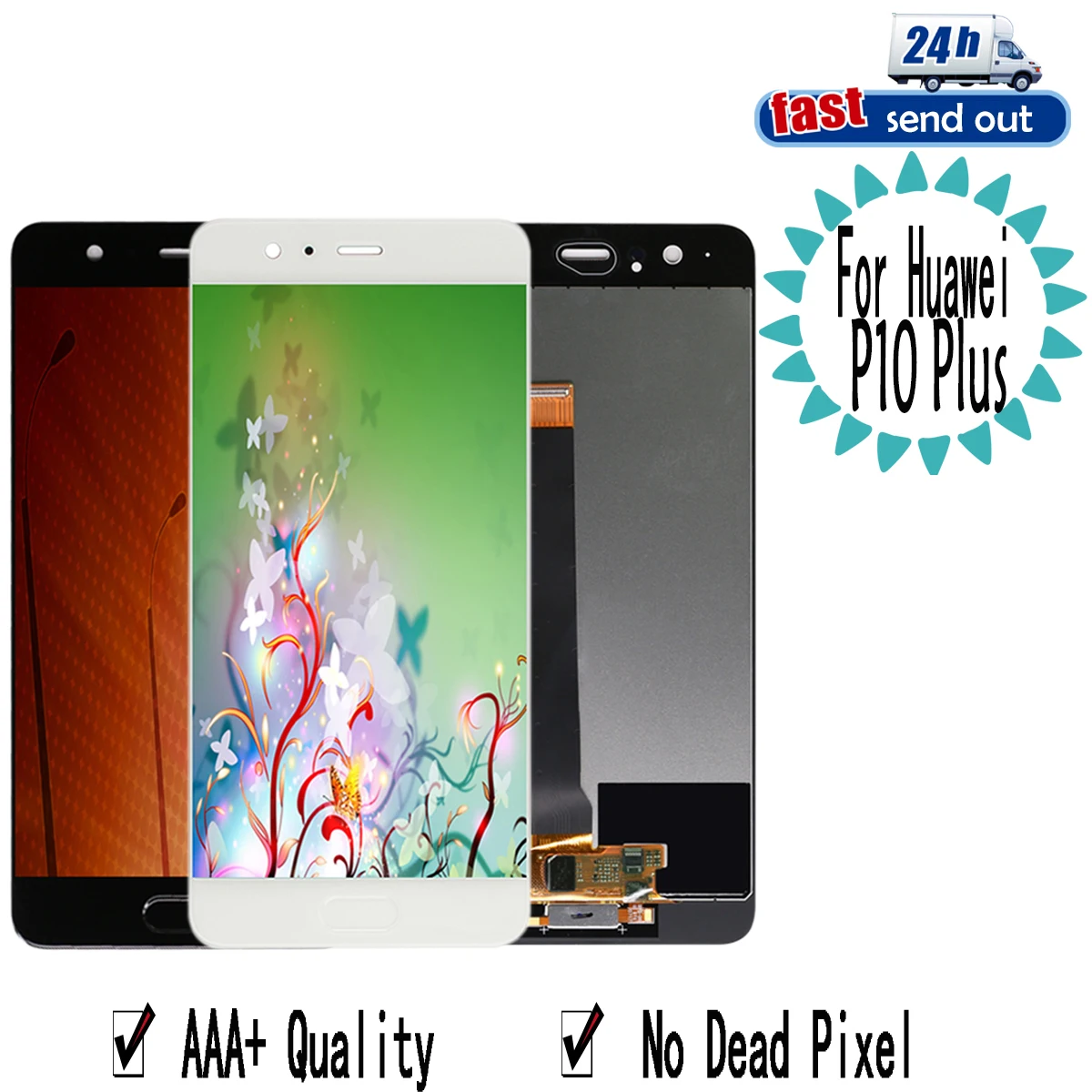 5.5" P10plus LCD For Huawei P10 Plus LCD Display Touch Screen Digitizer Assembly Replacement with Frame VKY-L09 L29 AL00
5.5" P10plus LCD For Huawei P10 Plus LCD Display Touch Screen Digitizer Assembly Replacement with Frame VKY-L09 L29 AL00