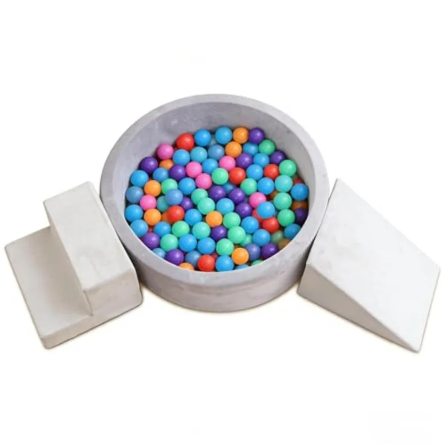 Детский игровой комплекс 35.4 с шариковым бассейном и пенопластовыми блоками для лазания, 3-х секционный, для малышей 1-3 лет, мягкий игровой набор для дома
Детский игровой комплекс 35.4 с шариковым бассейном и пенопластовыми блоками для лазания, 3-х секционный, для малышей 1-3 лет, мягкий игровой набор для дома