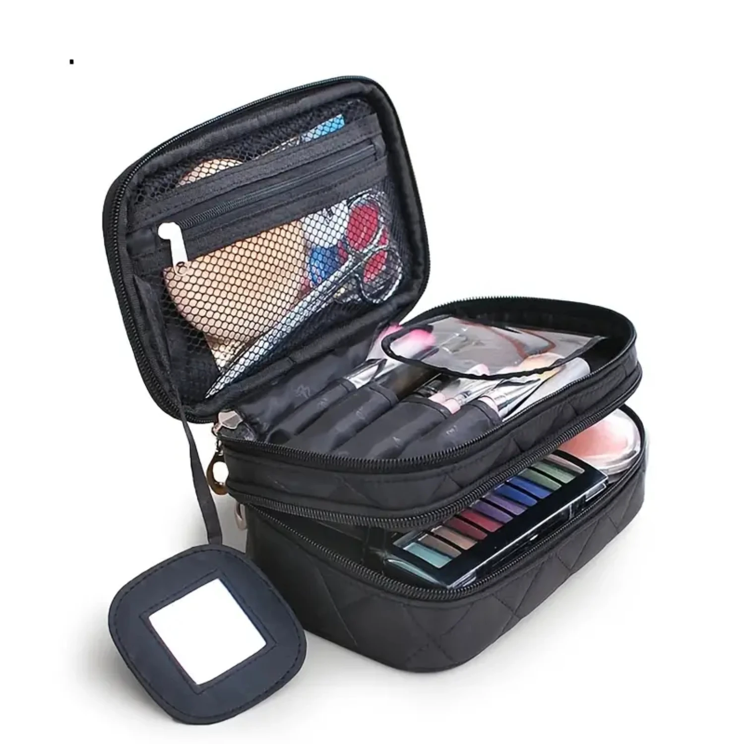 Stylish and Portable Zipper Cosmetic Box for Travel, Lightweight Yet Durable Makeup Bag Organizer with Versatile and Simple Desi
Stylish and Portable Zipper Cosmetic Box for Travel, Lightweight Yet Durable Makeup Bag Organizer with Versatile and Simple Desi