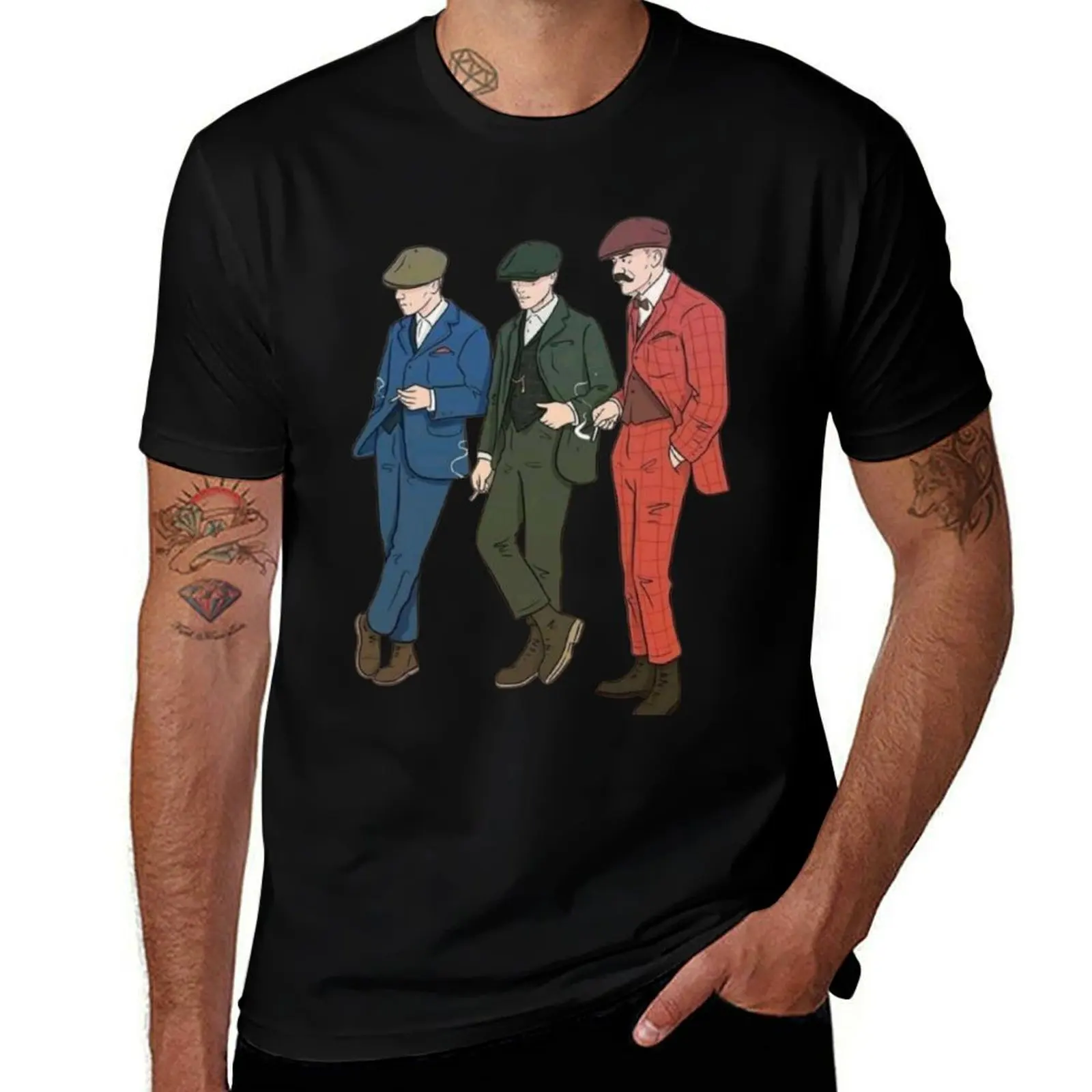 Peaky blinders T-Shirt t shirt man designer t shirt man casual
Peaky blinders T-Shirt t shirt man designer t shirt man casual