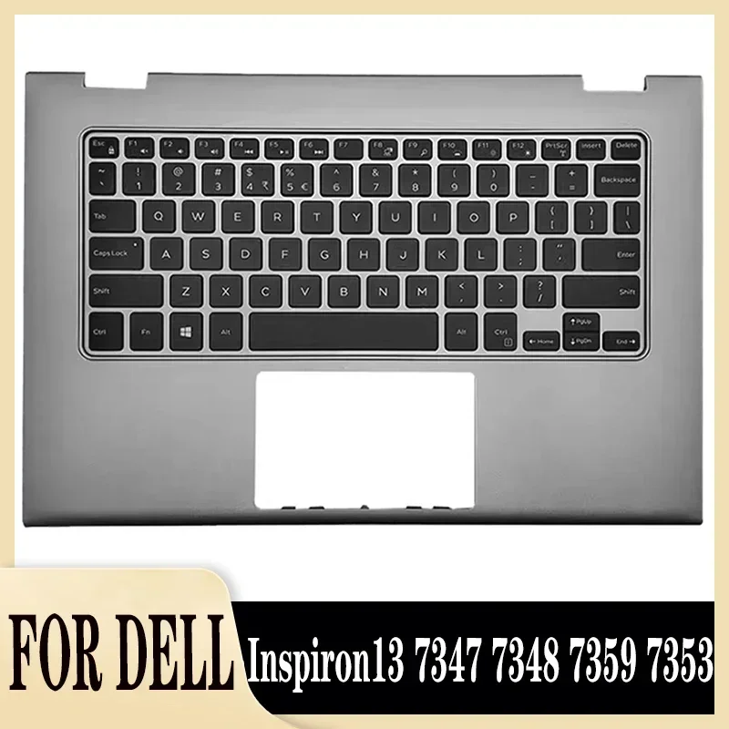 Новая английская клавиатура для ноутбука Inspiron13 7347 7348 7359 7353 с подставкой для рук, серебристая верхняя крышка
Новая английская клавиатура для ноутбука Inspiron13 7347 7348 7359 7353 с подставкой для рук, серебристая верхняя крышка