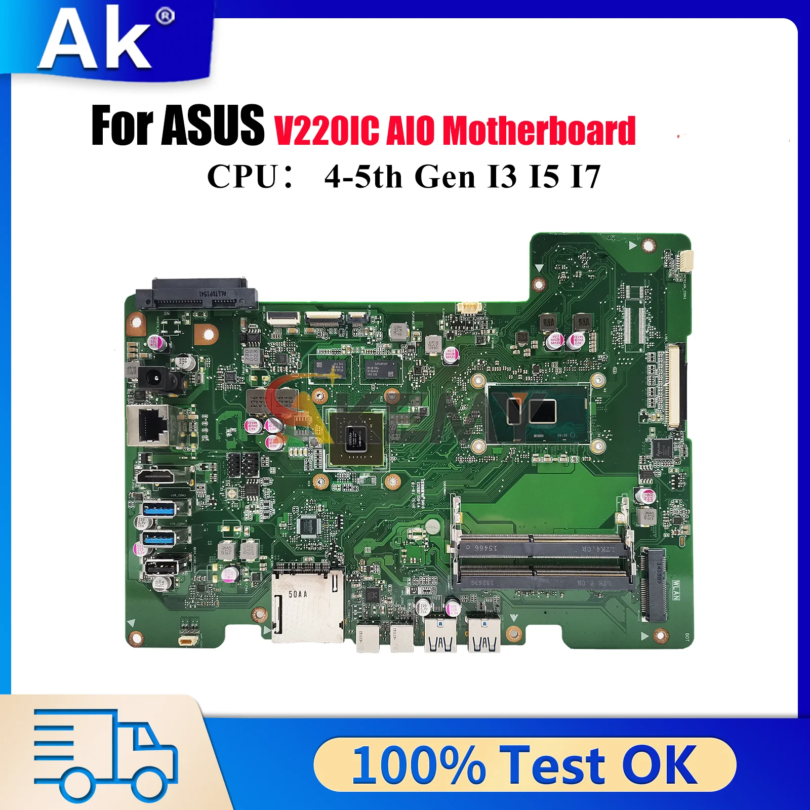 V220IC Motherboard For ASUS Vivo AiO V220I V220IC V220IA V220IB Mainboard With I3 I5 I7 CPU 100% tests OK fast shipping stk
V220IC Motherboard For ASUS Vivo AiO V220I V220IC V220IA V220IB Mainboard With I3 I5 I7 CPU 100% tests OK fast shipping stk