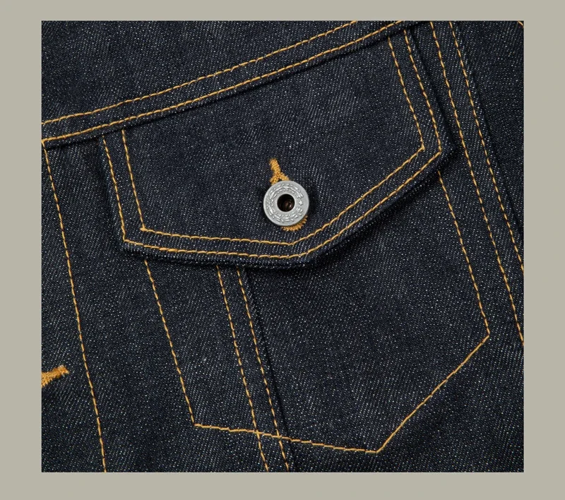 Red Tornado 16oz Selvedge Denim Trucker Jacket Men's Daily Jean Coat LS01-001 31 Se52fec5ca78a4589b05ce51b9b4fcbbbk