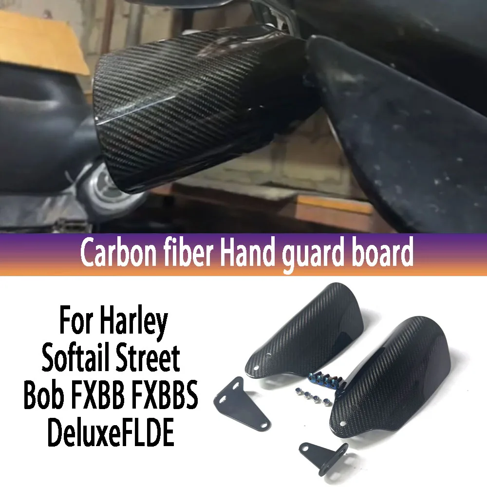 for Motorcycle handguard handlebars 100% carbon fiber free Wheeler Harley Tour Electra Glide King Glide FLHXU CVO 121 FLHXSE
for Motorcycle handguard handlebars 100% carbon fiber free Wheeler Harley Tour Electra Glide King Glide FLHXU CVO 121 FLHXSE