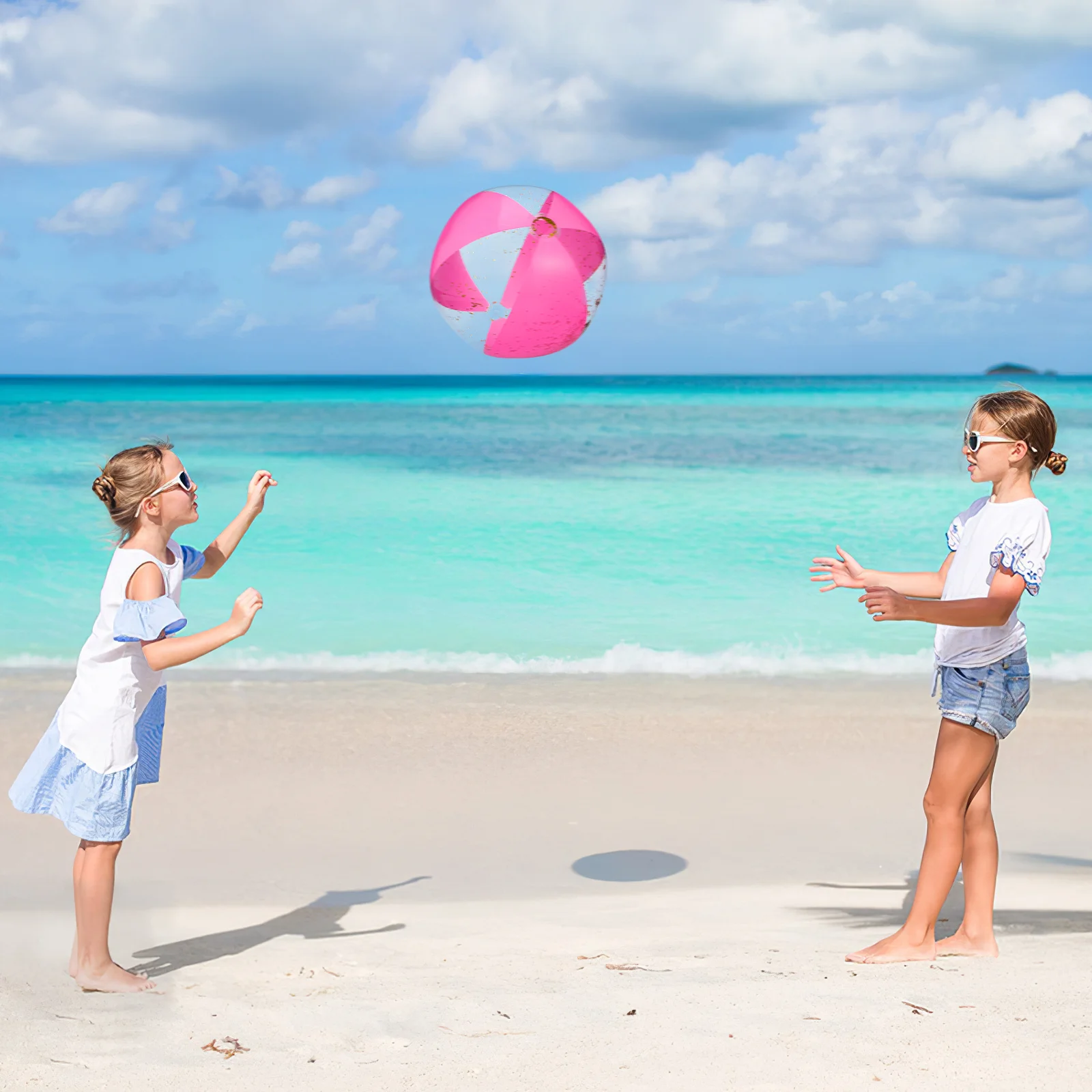 4Pcs Inflatable Glitter Sequin PVC Beach Balls Large Outdoor Ornaments Portable Pool Party Summer Birthday Decorations
4Pcs Inflatable Glitter Sequin PVC Beach Balls Large Outdoor Ornaments Portable Pool Party Summer Birthday Decorations