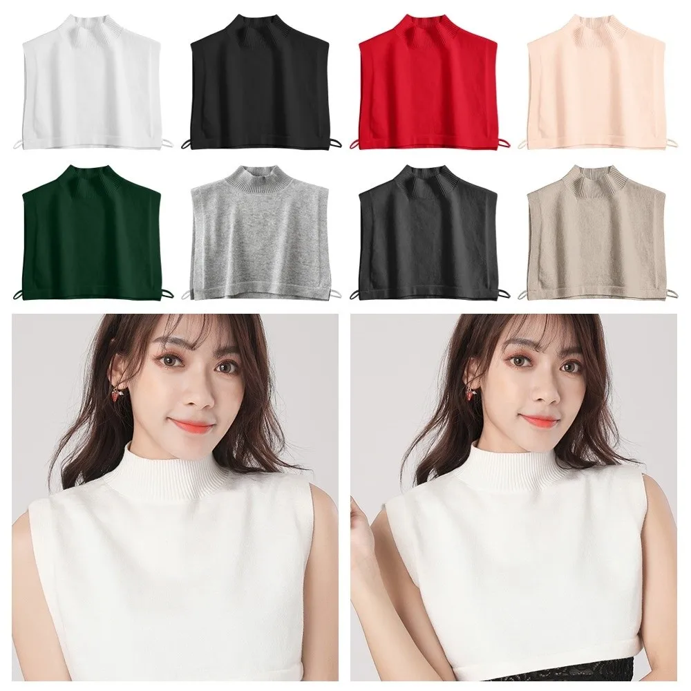 Elegant Winter Sweater False Collar Adjustable Half-Shirt Style Stand Collar Solid Color Warm Turtleneck Neckwear
Elegant Winter Sweater False Collar Adjustable Half-Shirt Style Stand Collar Solid Color Warm Turtleneck Neckwear