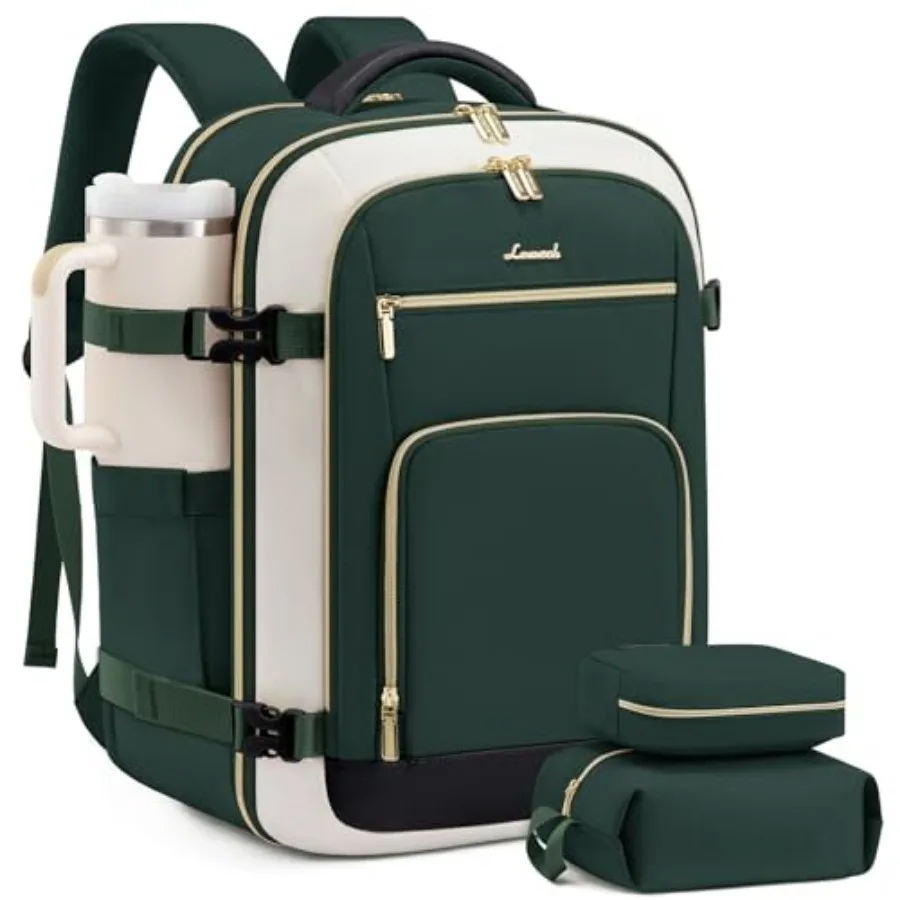 Carry On Travel Backpack For Women Flight Approved, 40L Personal Item Travel Bag for Airplanes, Business Weekender Fit 17 Inch
Carry On Travel Backpack For Women Flight Approved, 40L Personal Item Travel Bag for Airplanes, Business Weekender Fit 17 Inch