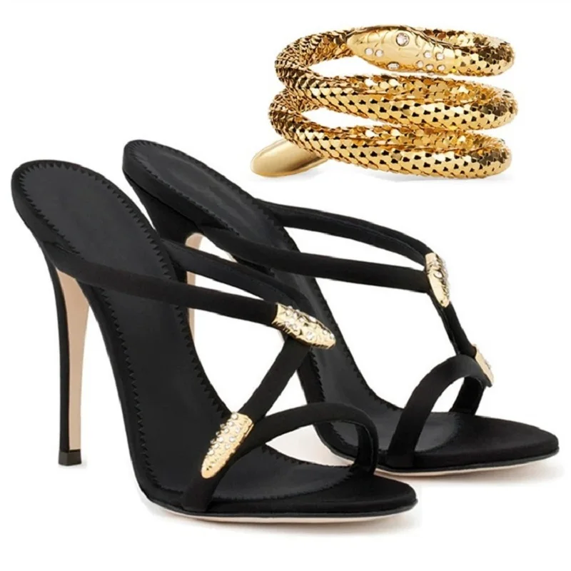 Summer New Black Suede Cross Strap Black Cross Strap Sexy Sandals Banquet Dress Large Size Stiletto High Heels Women's Sandals
Summer New Black Suede Cross Strap Black Cross Strap Sexy Sandals Banquet Dress Large Size Stiletto High Heels Women's Sandals