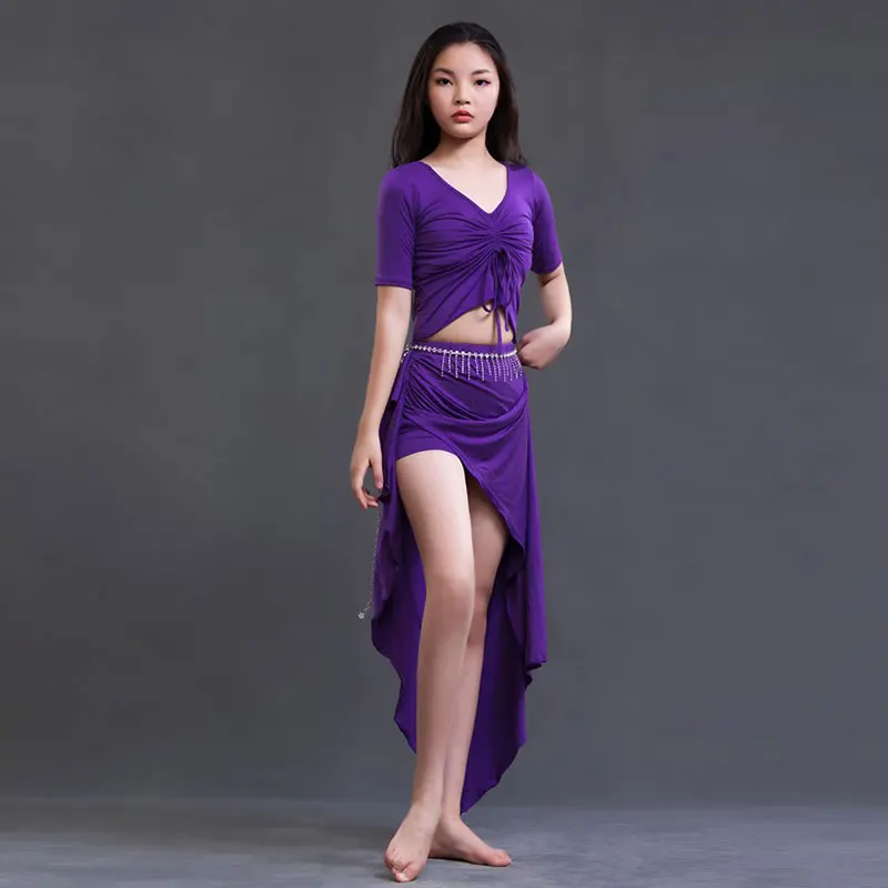 Adult Oriental Belly Dance Crop Top Skirt Set Costume Women Bellydance Practice Clothes Lady Stage Performance Class Lesson Wear
Adult Oriental Belly Dance Crop Top Skirt Set Costume Women Bellydance Practice Clothes Lady Stage Performance Class Lesson Wear