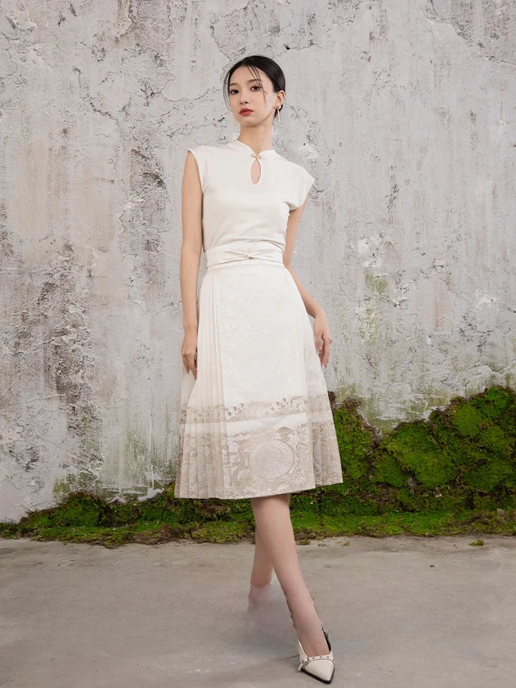 Anytime YunChuan, футболка с защитой от футболки, тканая золотая юбка из семи частей и хвоста, женская летняя новая юбка 1925, f-длина
Anytime YunChuan, футболка с защитой от футболки, тканая золотая юбка из семи частей и хвоста, женская летняя новая юбка 1925, f-длина