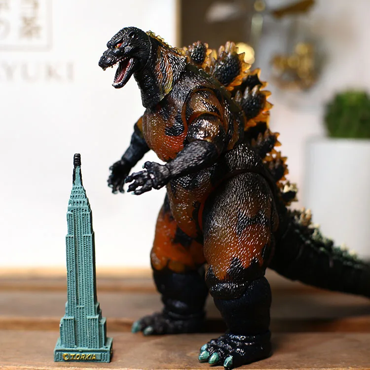 Best Sellers 9 models of Gojira monster Goslar joint movable model toys cool anime figure children's toys
Best Sellers 9 models of Gojira monster Goslar joint movable model toys cool anime figure children's toys