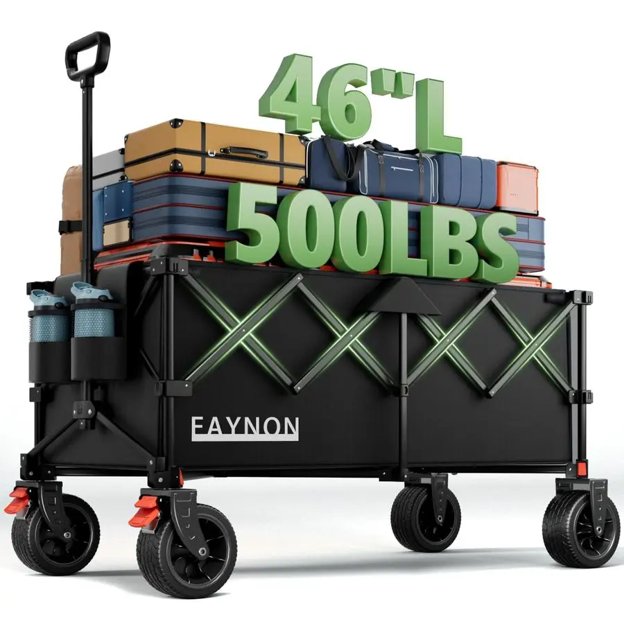 Складная тележка-вагончик 46 л, грузоподъемность 500 фунтов, усиленная складная тележка 280 л, универсальная тележка для бездорожья
Складная тележка-вагончик 46 л, грузоподъемность 500 фунтов, усиленная складная тележка 280 л, универсальная тележка для бездорожья