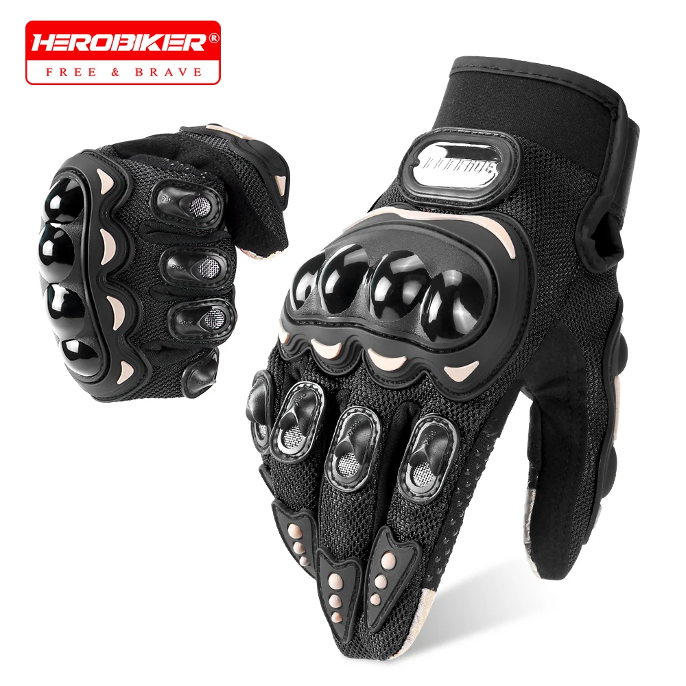 Men Summer Motorcycle Gloves Hard Knuckle Touch Screen Motorbike Breathable Full Finger Motocross Gloves Motorcycle Equipment
Men Summer Motorcycle Gloves Hard Knuckle Touch Screen Motorbike Breathable Full Finger Motocross Gloves Motorcycle Equipment