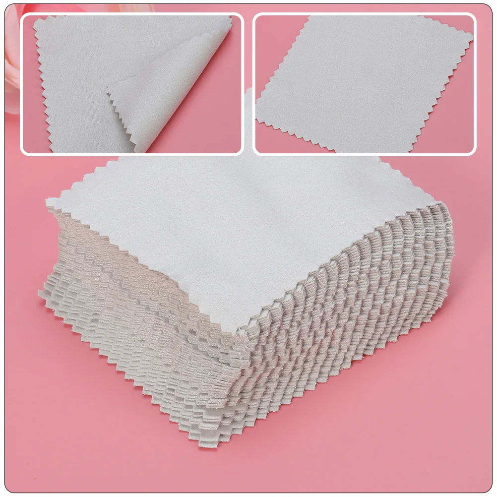 100pcs Jewelry Cleaning Cloth Soft Multipurpose Glasses Platinum Polishing Wiping Cloth for Gold Silver Sterling
100pcs Jewelry Cleaning Cloth Soft Multipurpose Glasses Platinum Polishing Wiping Cloth for Gold Silver Sterling