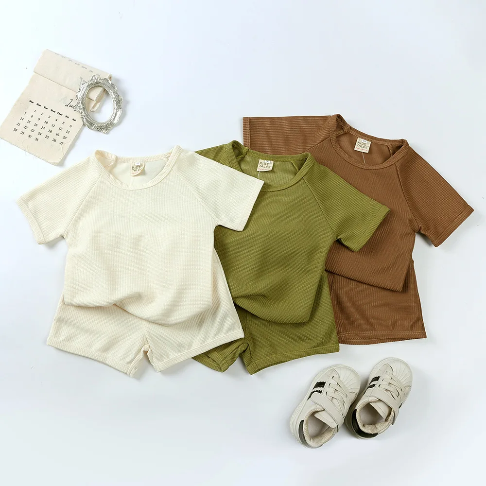 Kids Clothes Sets 2025 New Summer Boys Girls Cute Short Sleeve Tees and Shorts 2 Pcs Clothing Sets T Shirts
Kids Clothes Sets 2025 New Summer Boys Girls Cute Short Sleeve Tees and Shorts 2 Pcs Clothing Sets T Shirts
