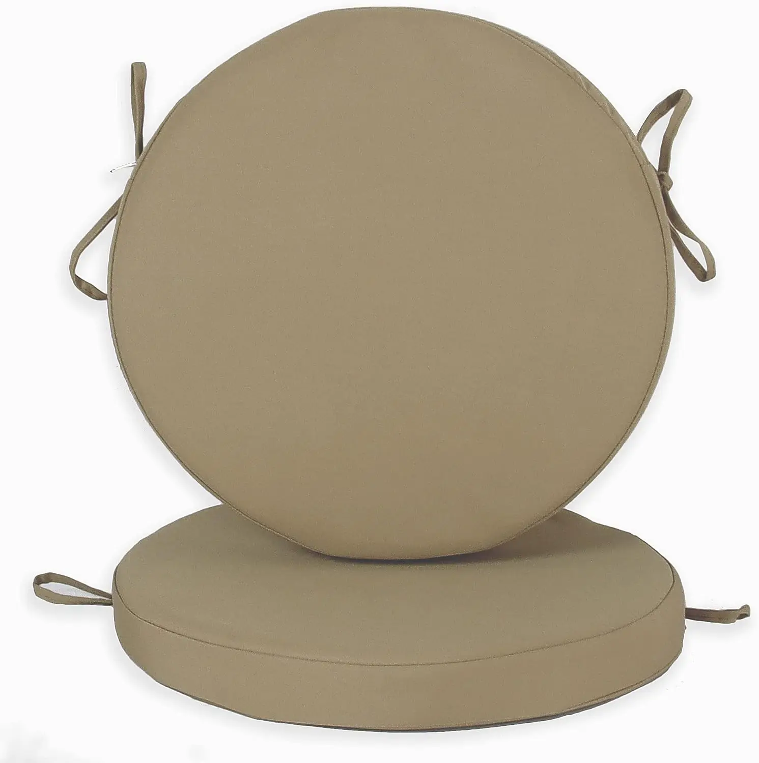 Outdoor Bistro Chair Cushion Water Resistant Round Bar Stool Cushion 15 in Taupe for Patio
Outdoor Bistro Chair Cushion Water Resistant Round Bar Stool Cushion 15 in Taupe for Patio