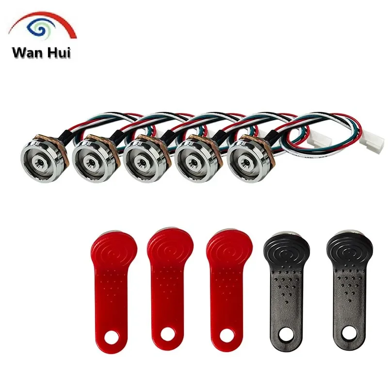 5Pcs DS9092 TM Probe, Zinc Alloy, iButton Probe, Reader with LED come with 5 Pcs TM1990A F5 Keys for Home Access Control System
5Pcs DS9092 TM Probe, Zinc Alloy, iButton Probe, Reader with LED come with 5 Pcs TM1990A F5 Keys for Home Access Control System