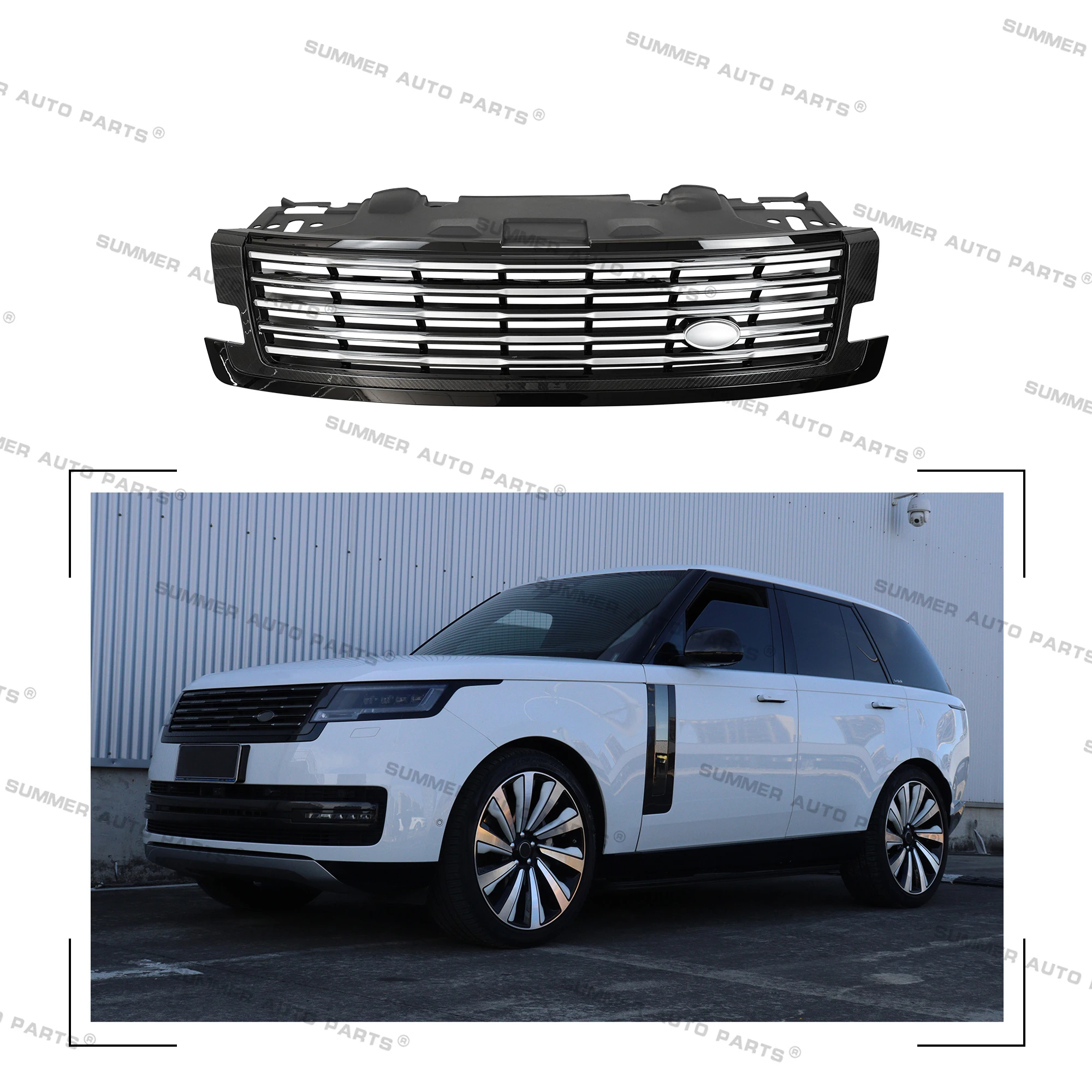 Auto Spare Parts Car Body Kit Carbonn Fiber Bumper Sv Front Car Grill for Land Rover Range Rover Accessory
Auto Spare Parts Car Body Kit Carbonn Fiber Bumper Sv Front Car Grill for Land Rover Range Rover Accessory