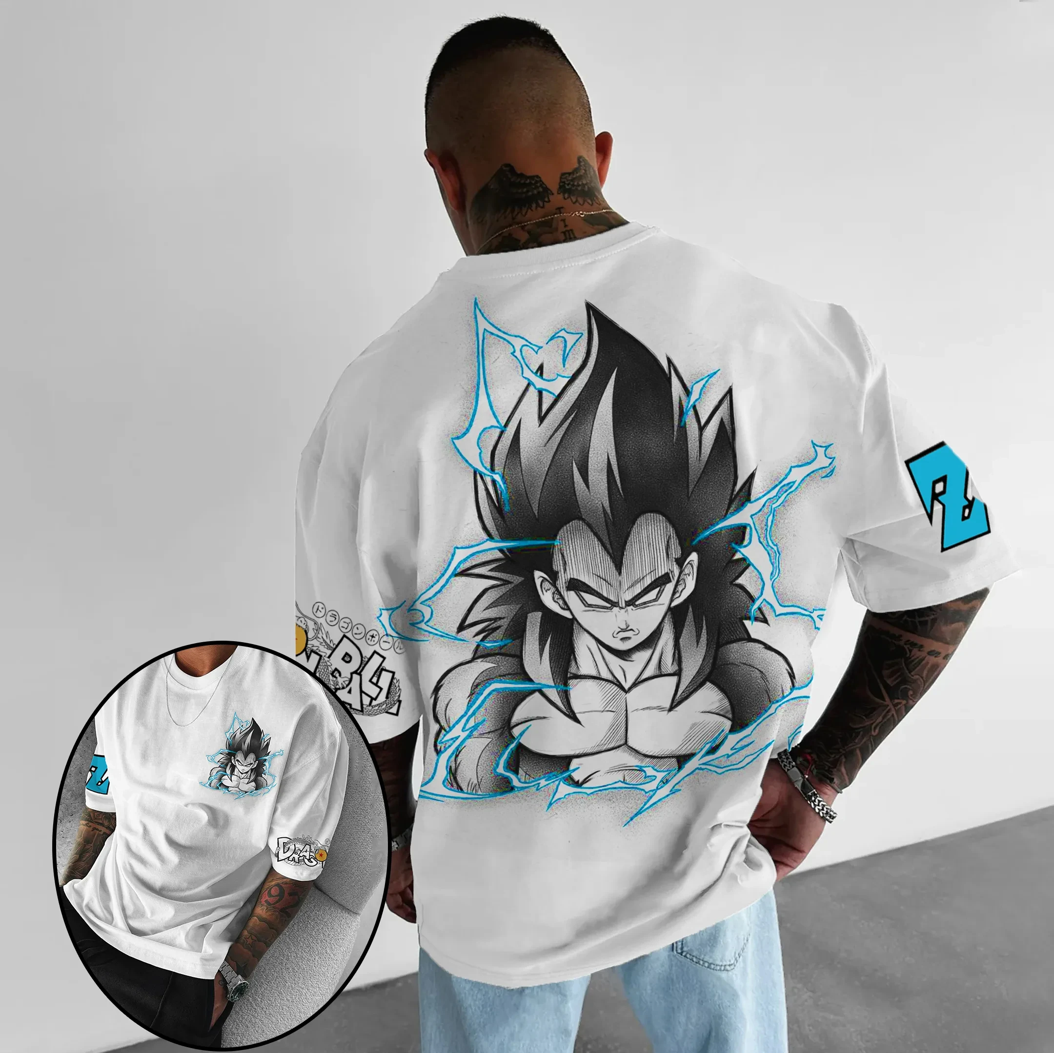 Футболка с короткими рукавами и анимацией Dragon Ball, мужская и женская, новинка лета 2025 года, модный повседневный хлопковый топ
Футболка с короткими рукавами и анимацией Dragon Ball, мужская и женская, новинка лета 2025 года, модный повседневный хлопковый топ