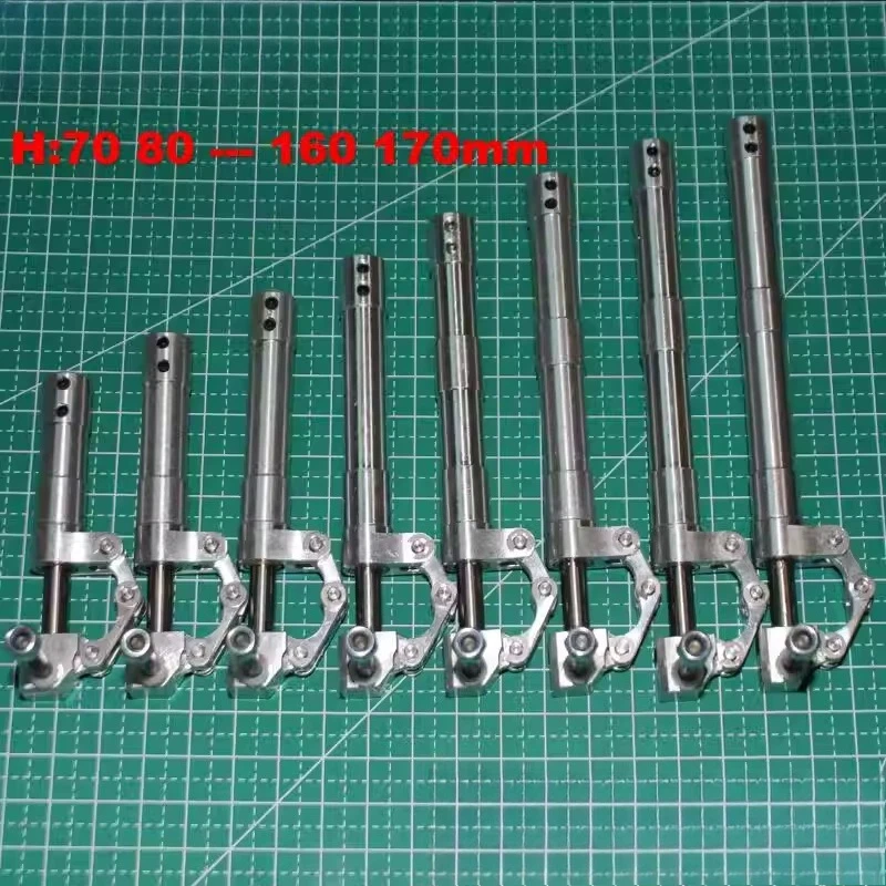 Model airplane parts 70 to 170mm single-side kneeling damping shock absorber landing gear metal bracket
Model airplane parts 70 to 170mm single-side kneeling damping shock absorber landing gear metal bracket