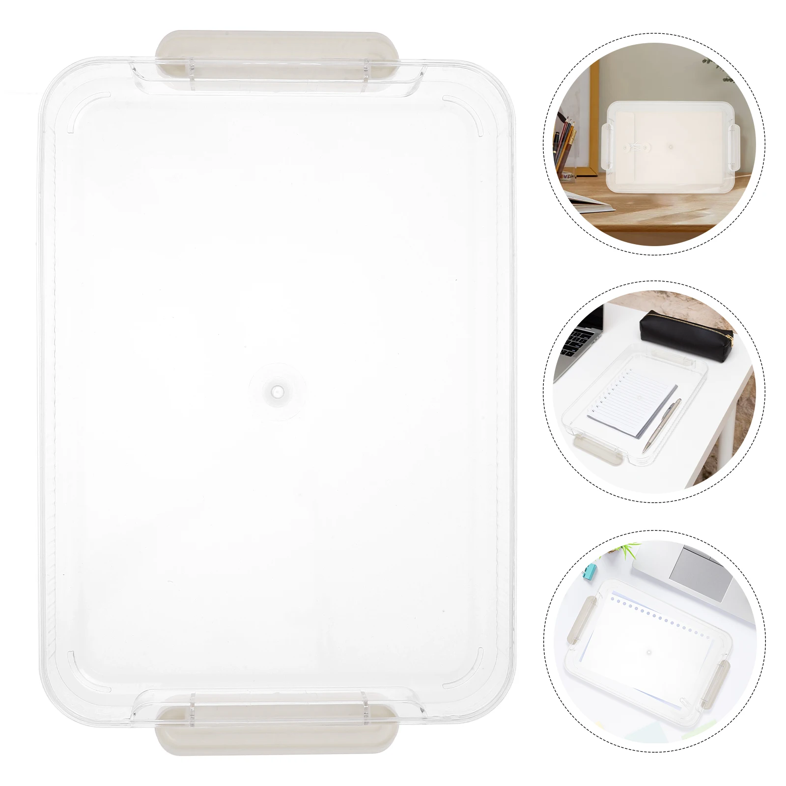 Transparent Storage Box File Organizer For Documents A4 Paper Lightweight Pet Case Multi-Use Card Holder Certificate Keeper
Transparent Storage Box File Organizer For Documents A4 Paper Lightweight Pet Case Multi-Use Card Holder Certificate Keeper