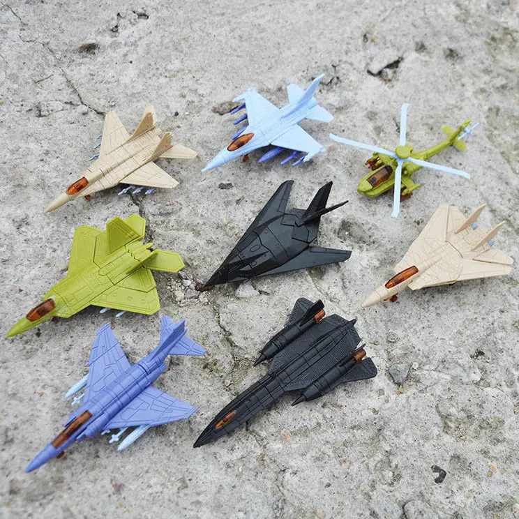 8PCS/Set 1/165 4D Plastic Assemble Airplane MIG-29 F22 AH-64 Apache Helicopter Military Fighter Sand Table Toy For Children
8PCS/Set 1/165 4D Plastic Assemble Airplane MIG-29 F22 AH-64 Apache Helicopter Military Fighter Sand Table Toy For Children