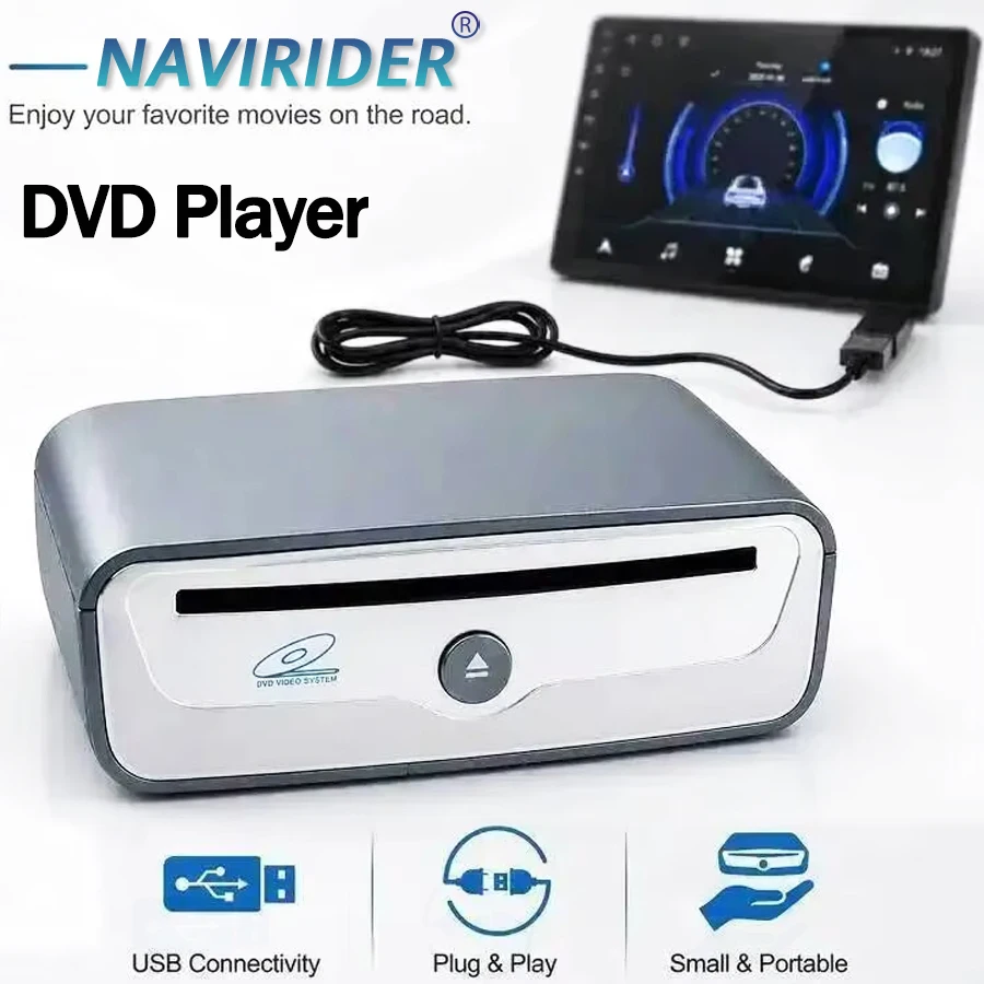 Car DVD Player CD Drive Box For Android Head Unit Auto Multimedia USB External Plug And Play Touch Control HD Video Music Reader
Car DVD Player CD Drive Box For Android Head Unit Auto Multimedia USB External Plug And Play Touch Control HD Video Music Reader