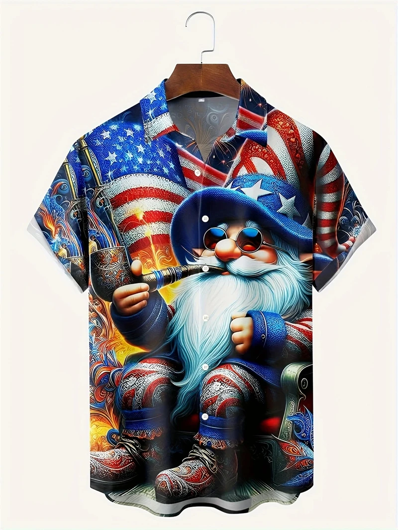 2025 New Animal American Pattern Men's 3d Printed Short Sleeve Shirt Men's Cross Top Short Sleeve Suitable For Men's Clothing
2025 New Animal American Pattern Men's 3d Printed Short Sleeve Shirt Men's Cross Top Short Sleeve Suitable For Men's Clothing