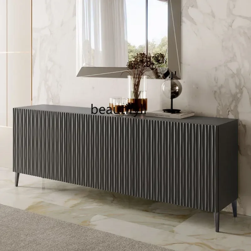 Italian light luxury minimalist dining side cabinet, living room against the wall storage tea cabinet, entrance cabinet
Italian light luxury minimalist dining side cabinet, living room against the wall storage tea cabinet, entrance cabinet
