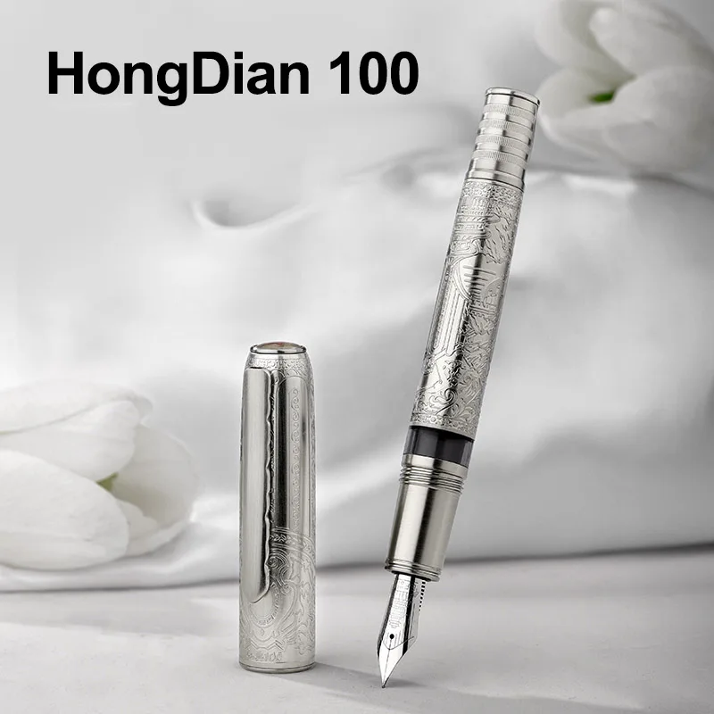 Hongdian 100 Exquistie Steel Tip Premium Business Office Writing Engraved Textured Pen EF/F School Writing Gifts Pen
Hongdian 100 Exquistie Steel Tip Premium Business Office Writing Engraved Textured Pen EF/F School Writing Gifts Pen