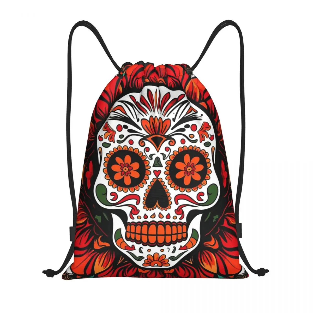 Mexican Skull Calavera Illustration Backpacks Portable Drawstring Bags Sundries Bag Book Bags for Travel School
Mexican Skull Calavera Illustration Backpacks Portable Drawstring Bags Sundries Bag Book Bags for Travel School